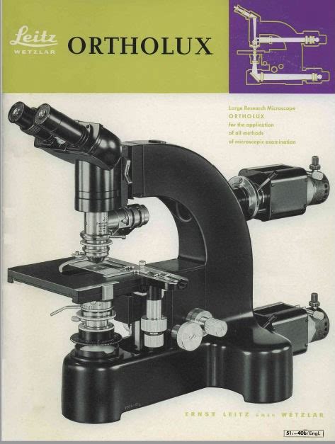 Leitz microscopy catalogs and manuals